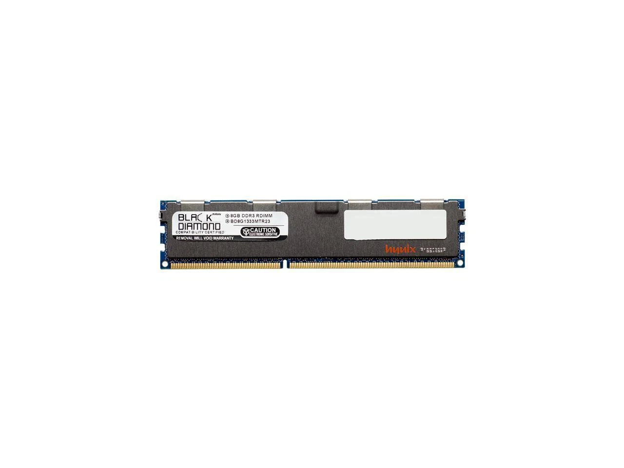 BD8G1333MTR23 - Black Diamond Server Memory 8GB 240-Pin DDR3 SDRAM ECC Registered DDR3 1333