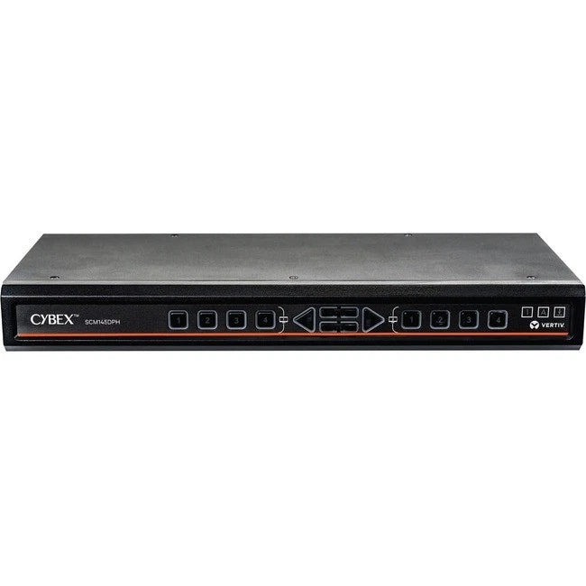 SCM145DPH400 - Vertiv Avocent Cybex Secure Desktop KVM Switch 4 Port Common Access Card