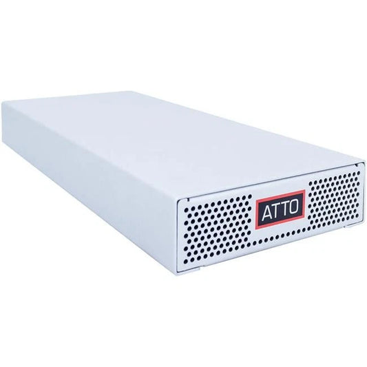 XCET-8100-TS0 - ATTO Dual-Port 10GB Ethernet To Perp Sngl X4-Port 12gb