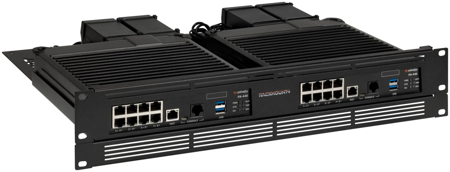 RM-PA-T10 - Rackmount.IT Palo Alto Networks PA-440/450/460 Duo Rack Mount Kit