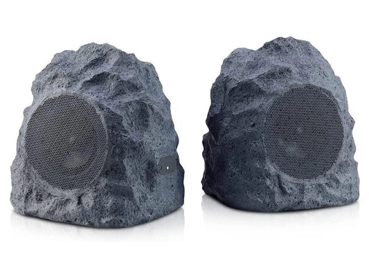 IHRK-400MOBC-PR - iHomeDriver iHome Rechargeable Bluetooth Outdoor Rock Speaker