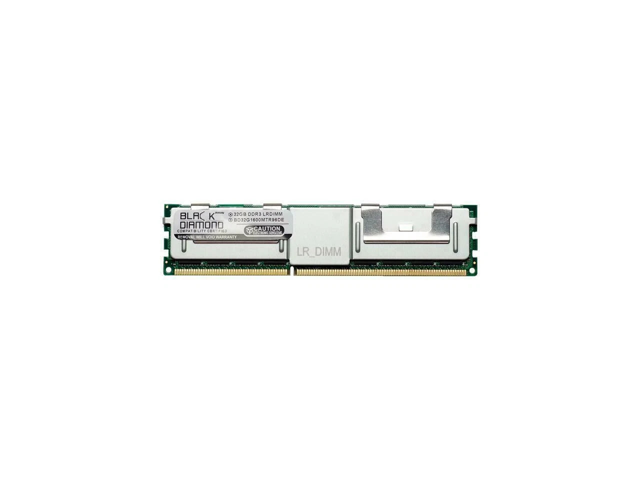 BD32G1600MTR96DE - Black Diamond Memory 32GB 240-Pin DDR3 SDRAM DDR3L 1600 PC3L 12800
