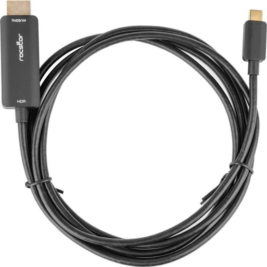 Y10C292B1 - Rocstor 4K/60Hz Premium USB-C to HDMI Cable