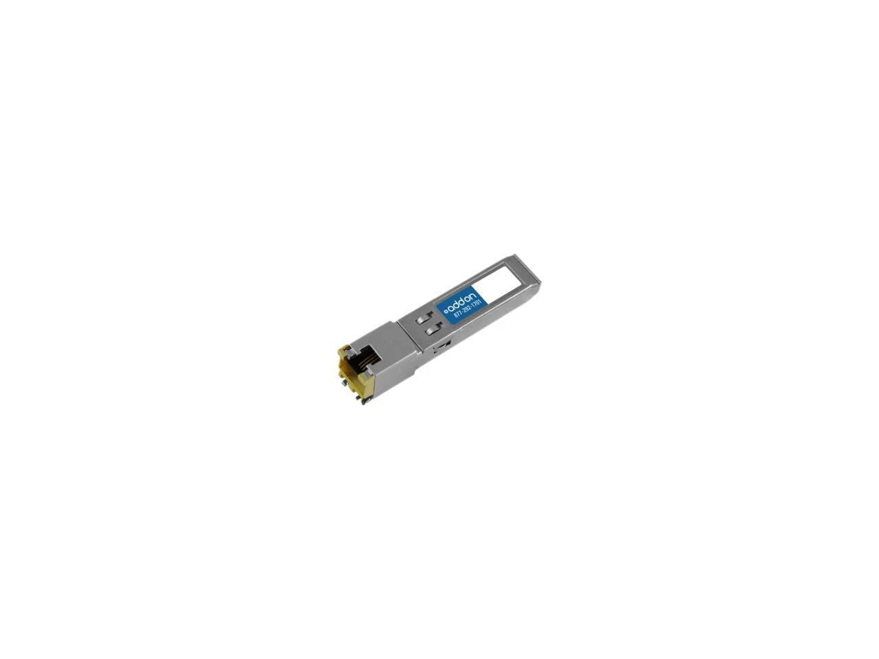 SFPGETAO - AddOn CISCO SFP-GE-T 1000Base-TX SFP Transceiver Copper 100m RJ-45