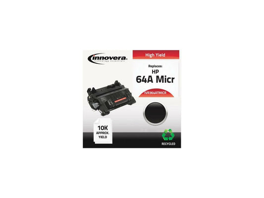 IVR364ATMICR - Innovera MICR Secure Black Toner Cartridge