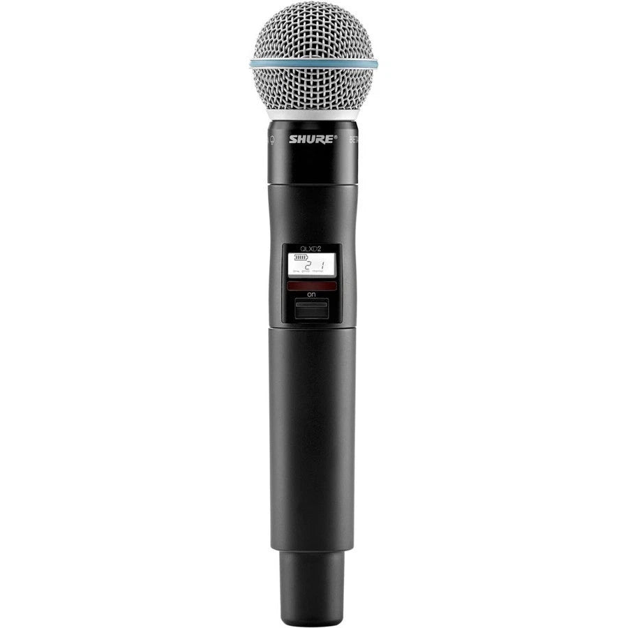 QLXD2B58X52 - Shure QLXD2 Handheld Transmitter