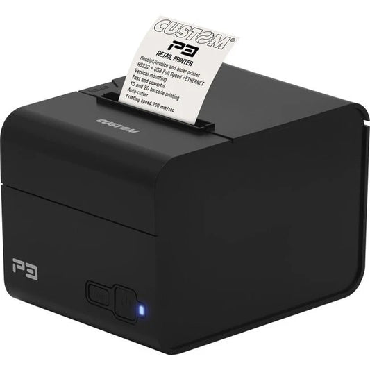 911MH010400733 - Custom P3 Desktop Direct Thermal Printer Monochrome Receipt Print USB Serial