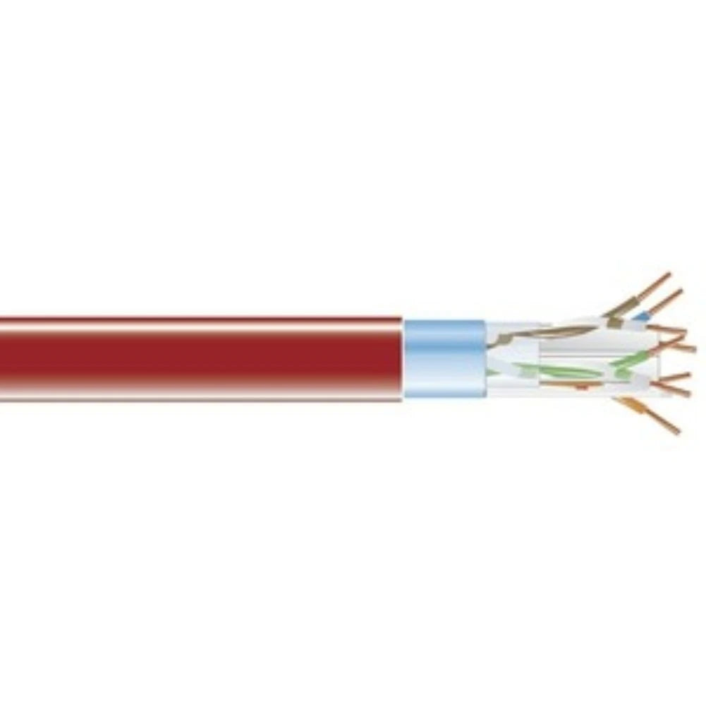 EVNSL0606A1000 - Black Box 1000ft Cat6 400-MHz Shielded Bare Wire Cable Red
