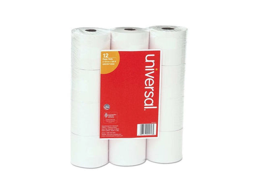 UNV35715GN - Universal Adding Machine/Calculator Roll 16 Lb 2-1/4 Inch X 130 Ft