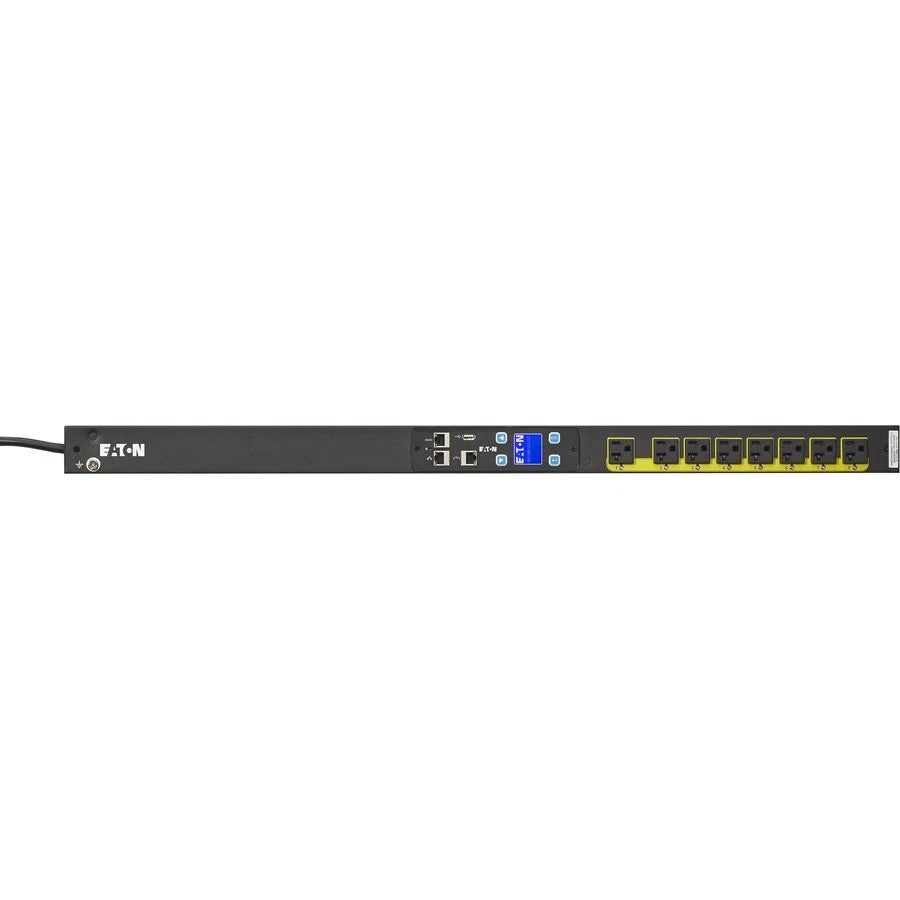 EMA11310 - Eaton Managed Rack PDU 1.92 kW max 120V 16A 0U 8 Outlet Single-Phase PDU