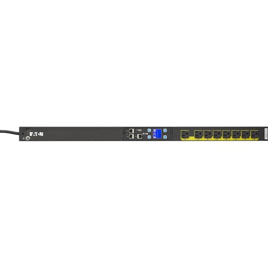 EMA11310 - Eaton Managed Rack PDU 1.92 kW max 120V 16A 0U 8 Outlet Single-Phase PDU