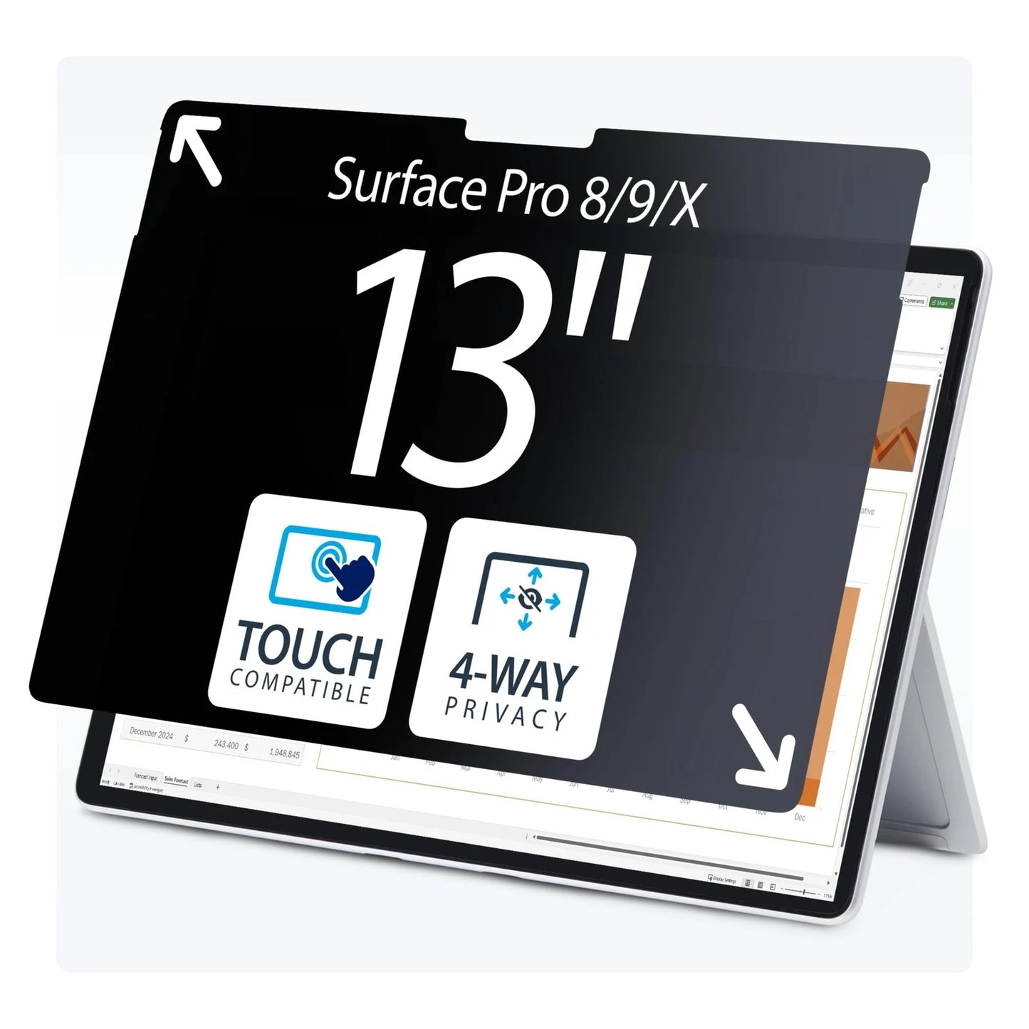 13SP-PRIVACY-SCREEN - StarTech 4-Way Privacy Screen