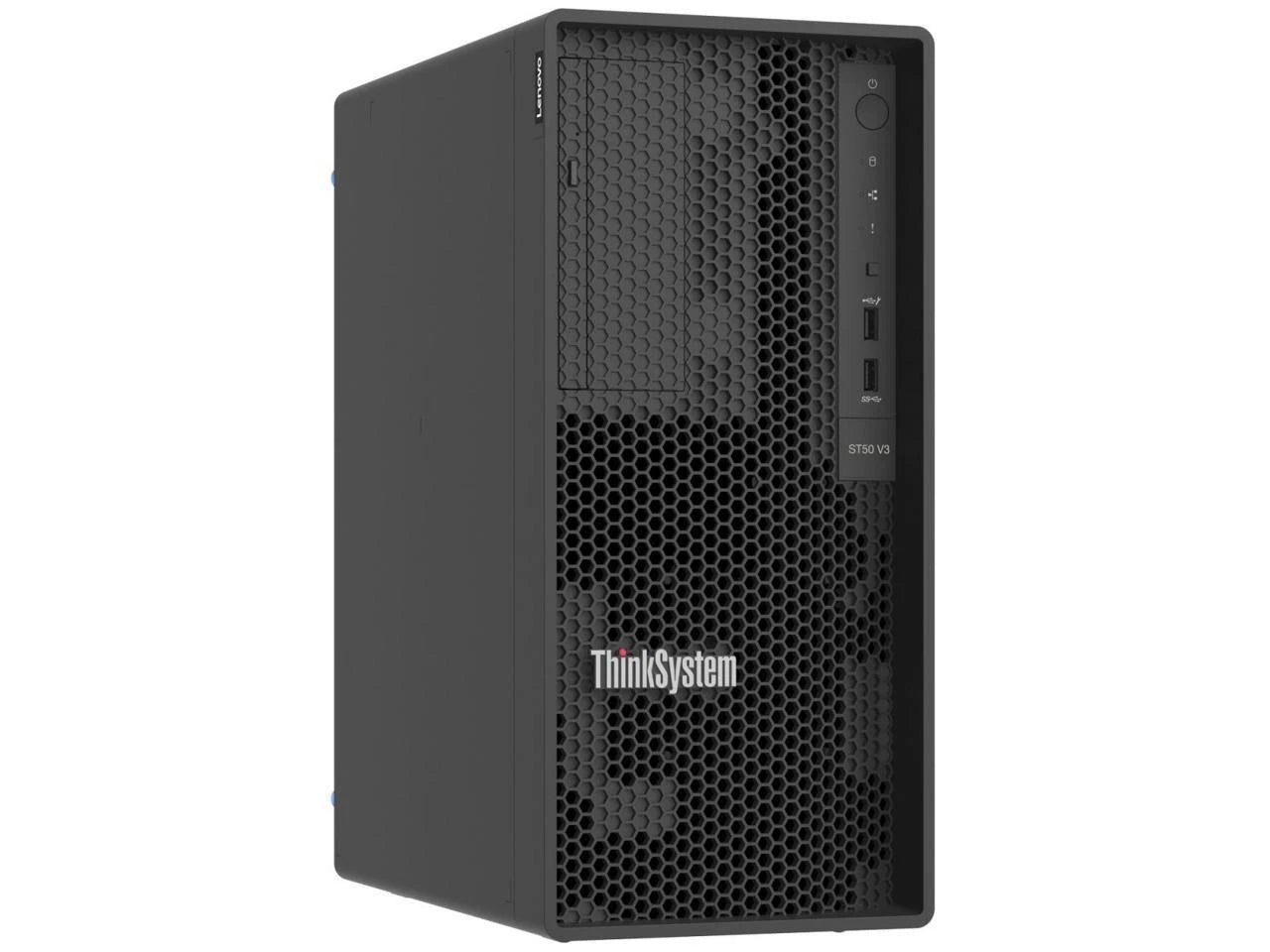 7DF3A00HNA - Lenovo ThinkSystem ST50 V3 Tower Server 1 x Intel Xeon E-2414 2.60