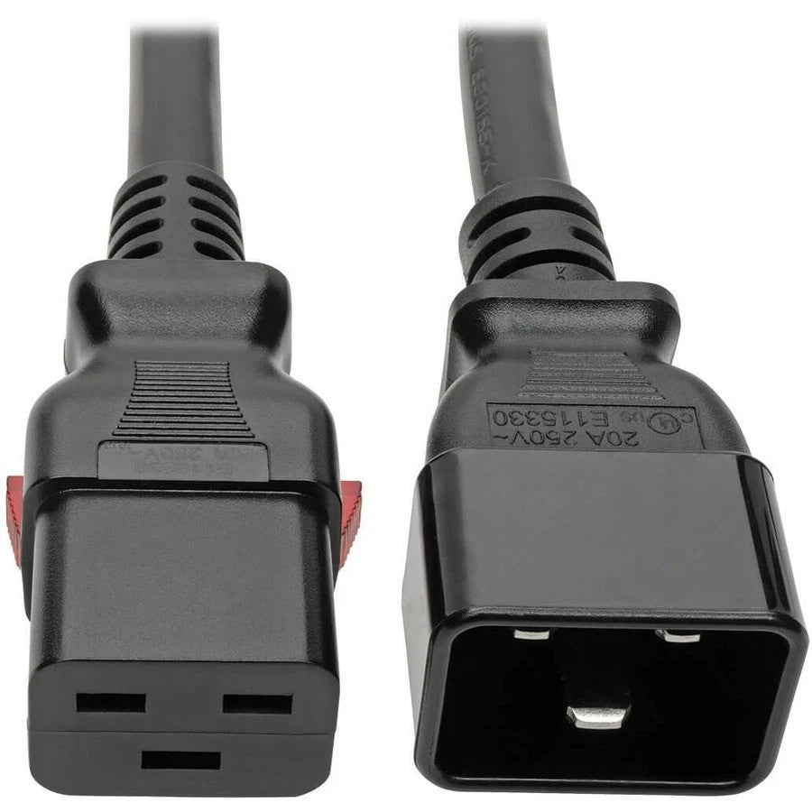 P036L10 - Tripp Lite Power Extension Cord C20 to Locking C19 M/F 12AWG Black 10ft