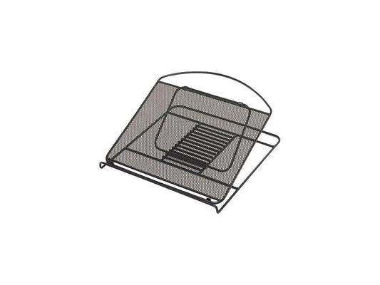 2161BL - Safco Onyx Adjustable Steel Mesh Stand 12 1/4 x 12 1/4 x 1 Black Laptop