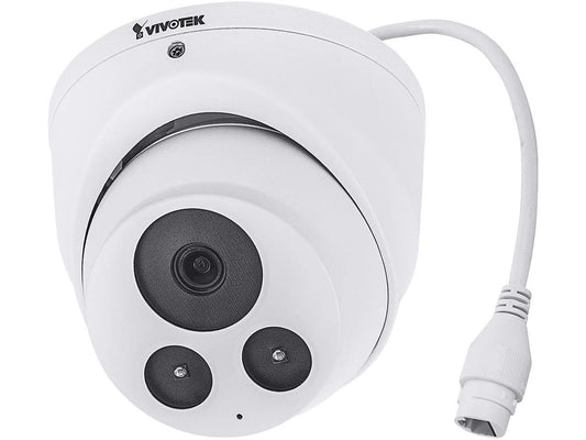 IT9380-HF2 - Vivotek 2560 x 1920 MAX Resolution RJ45 Turret Camera 5MP 20fps H.26