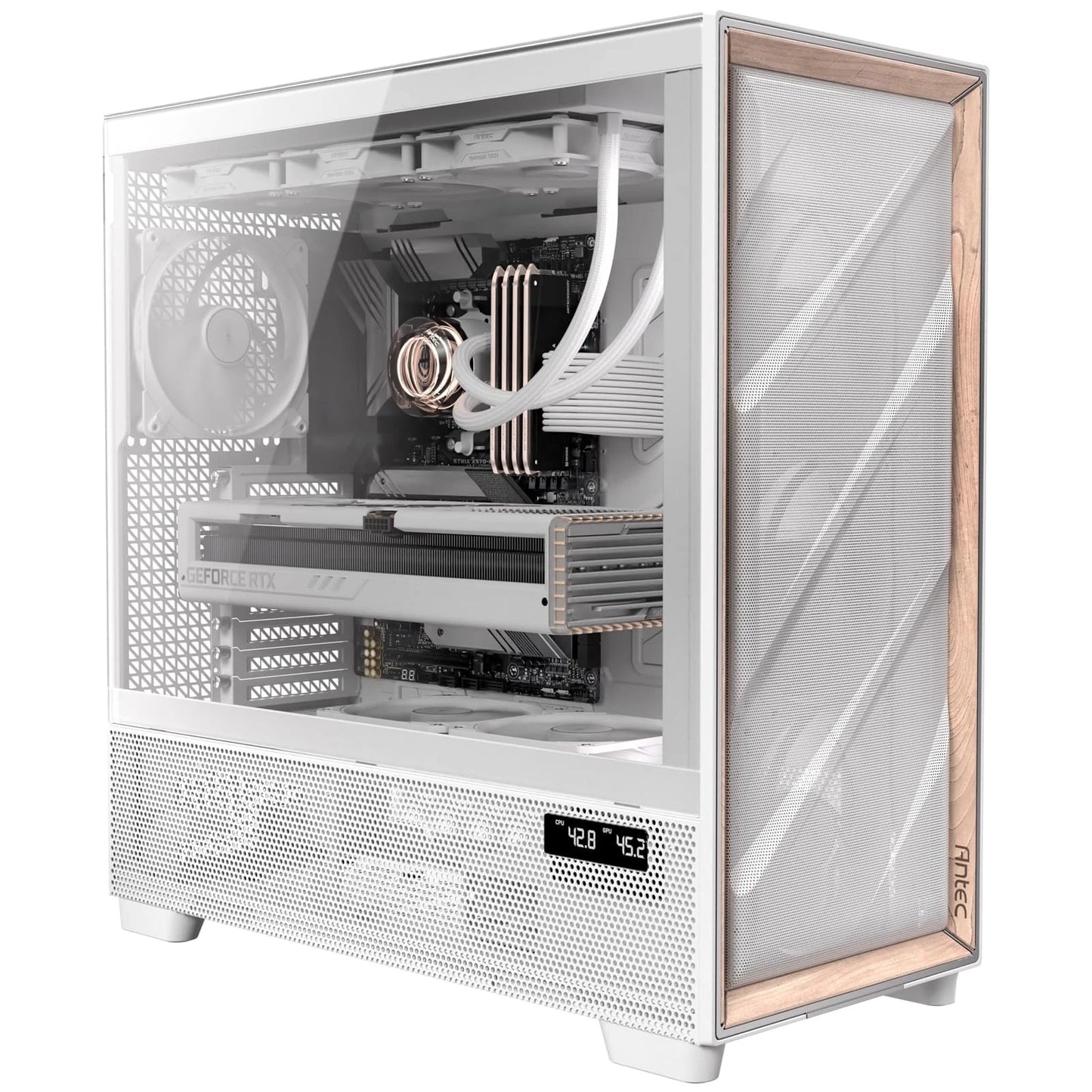 FLUXPROWHITE - Antec Flux Pro White 6 X Pwm Fans High-airflow Front