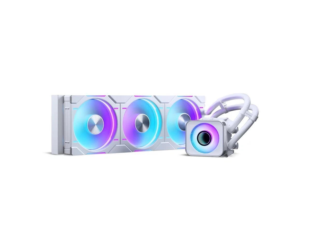 PH-GO360D30-DWT02 - Phanteks PHGO360D30 GLaCier One 360D30 X2 AIO Liquid CPU Cooler
