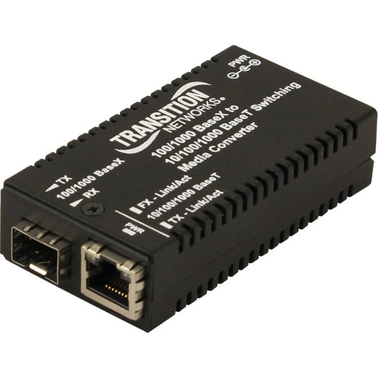 MGEPSWSFP01UTXNA - Transition Networks Transceiver/Media Converter