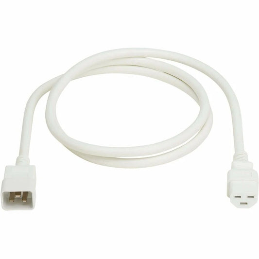 P035006AWH - Eaton C20 to C21 20A 250V 12 AWG 6ft Power Cord