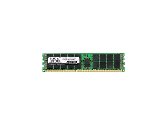 BD16G1333MTR23 - Black Diamond Server Memory 16GB 240-Pin DDR3 SDRAM ECC Registered DDR3 1333