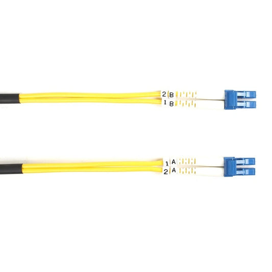 FOSM003MLCLC - Black Box 9.84FT Single-Mode LC-LC M-M-Yellow Value Line Patch Cable