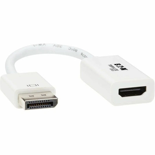 P13606NH2V2 - Tripp Lite 6" DisplayPort 1.2 to HDMI Active Converter M/F