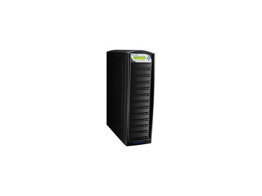 SHARK-S11T-SNY-BK - Vinpower Black 1 to 11 Up to 256MB Buffer Memory SharkCopier DVD CD Disc
