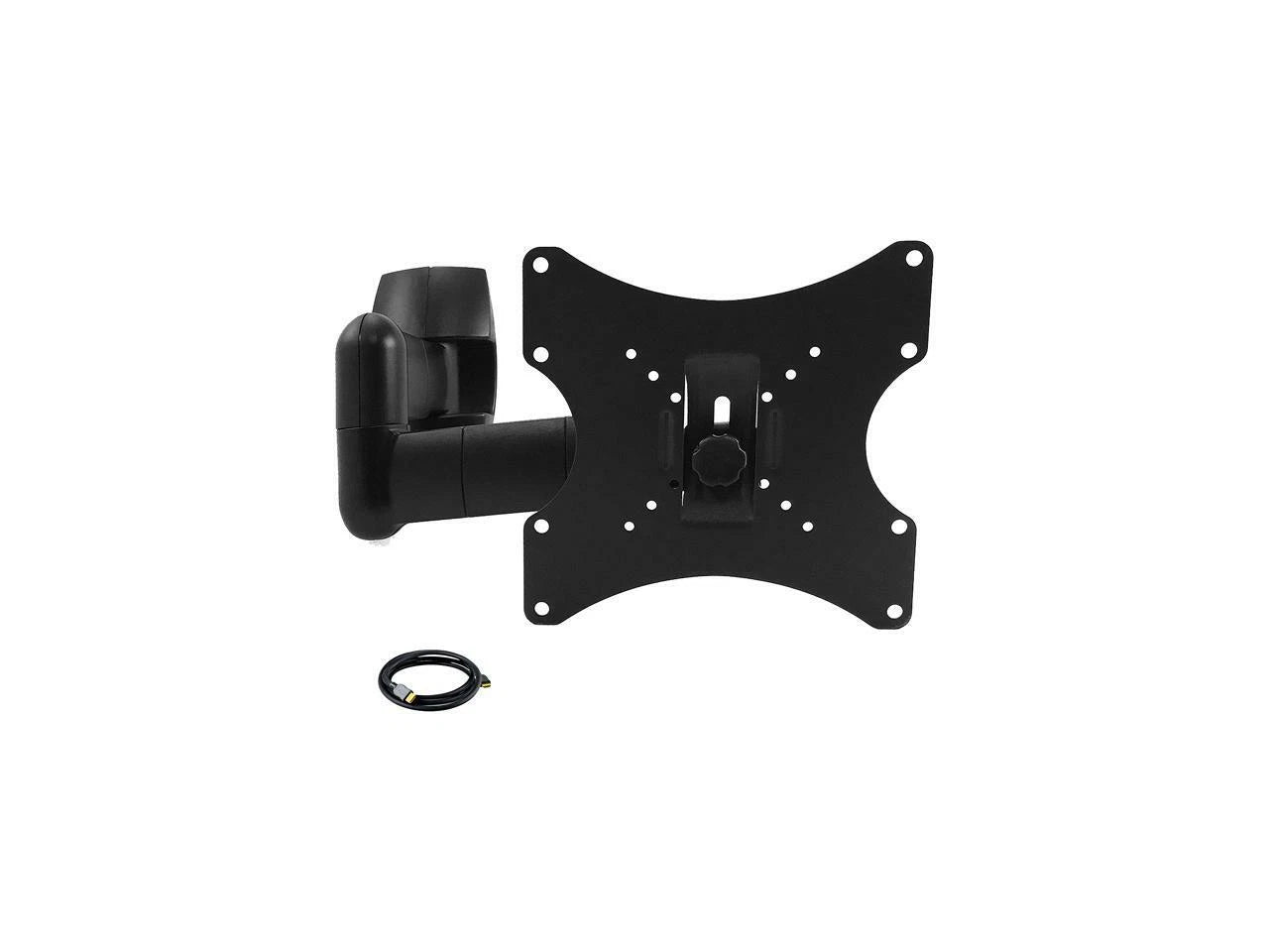 GML-622-HDMI-BNDLPC1 - Megamounts 7 Black 17"42" Versitile Full Motion Televisio