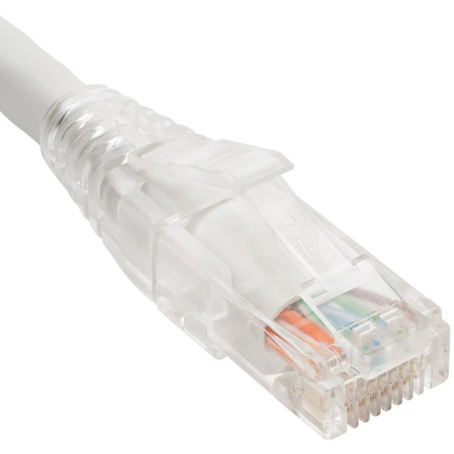 ICPCST01WH - ICC CAT6 Clear Boot Patch Cord 1ft 6 Network Cable