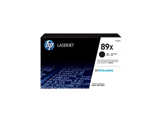 CF289X - HP 89X High Yield LaserJet Toner Cartridge Black