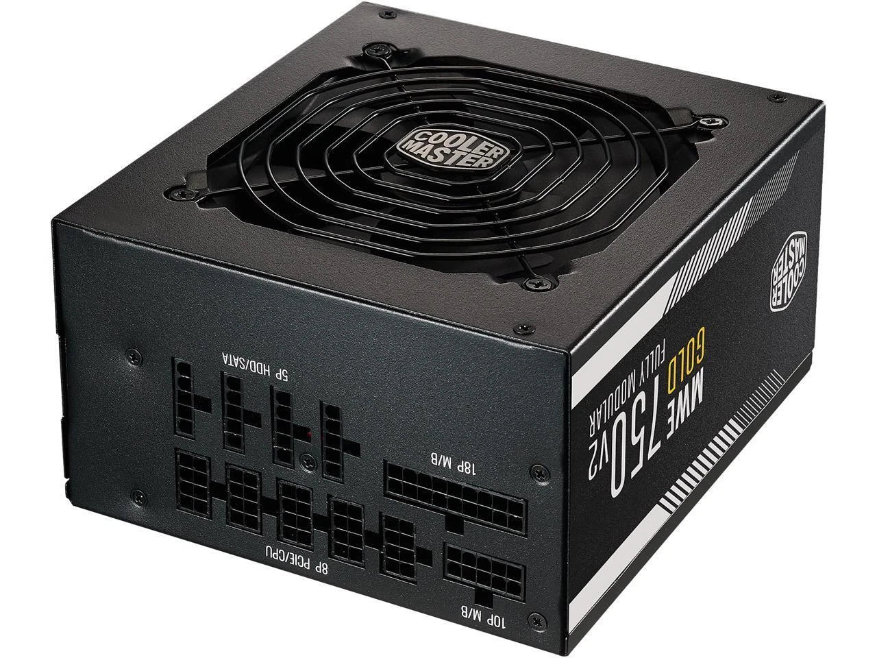 MPE-7501-AFAAG-US - Cooler Master MWE 750W Fully Modular Power Supply 80 Plus Gold Efficiency