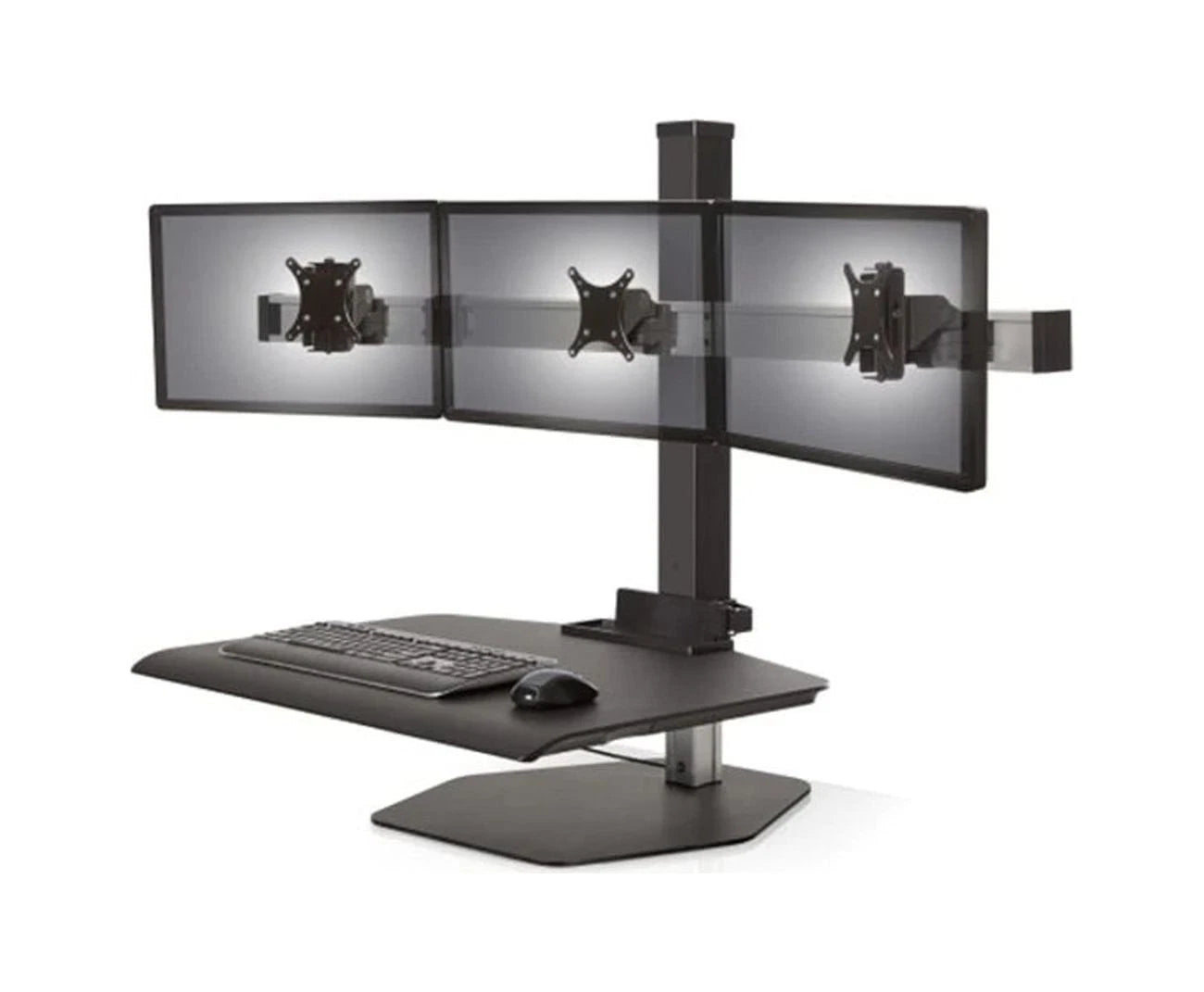 182368 - Innovative Winston Workstation Triple FreeStanding Sit-Stand