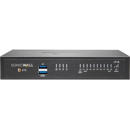 02-SSC-7261 - SonicWall TZ470 Network Security Firewall Appliance