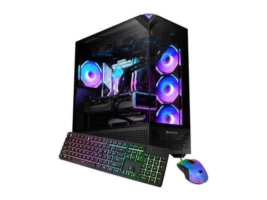 EPBI7N57T01 - iBUYPOWER Element 9 Pro Black Gaming PC Desktop
