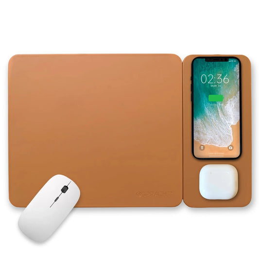 MGPBN - Spracht Magpad Charger and Mouse Pad Brown