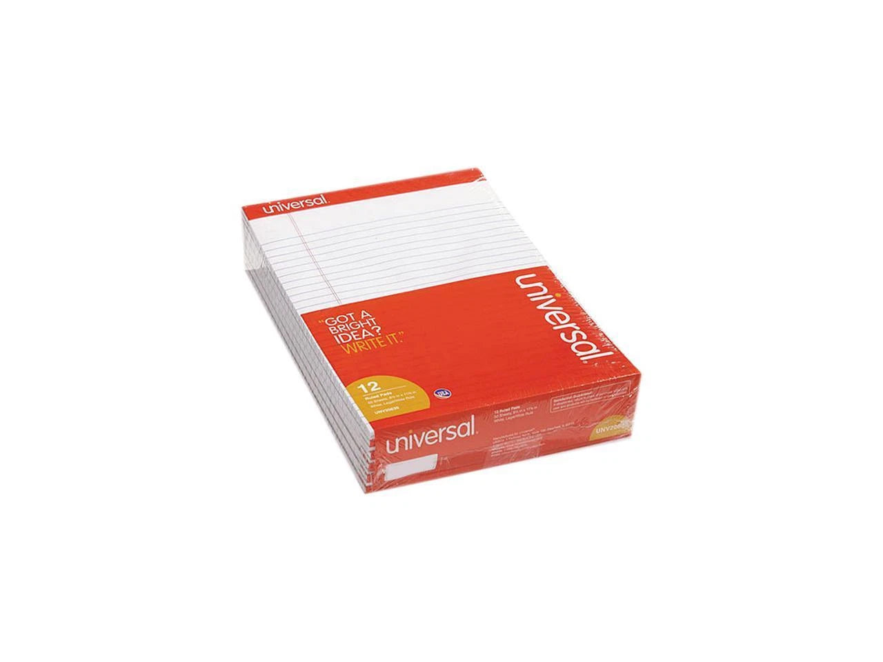 UNV20630 - Universal 20630 Economy Ruled Writing Pads UNV 2063