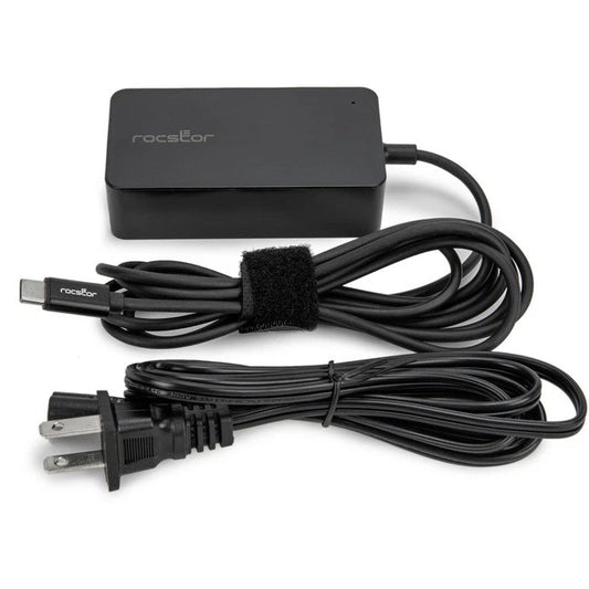 Y10A272B1 - Universal Rocstor 45W Smart USB-C Power Adapter Charger Laptop