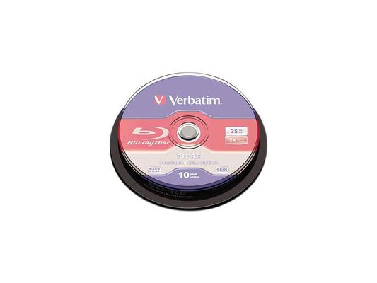 VER43694 - Verbatim BD-RE Disc 25 GB 2x Silver