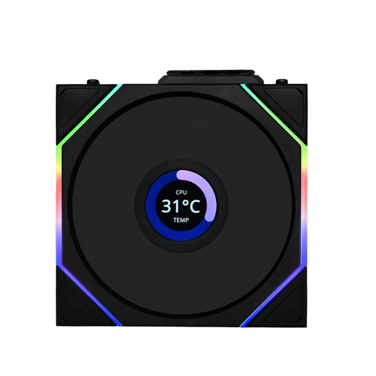 292226 - Lian Li Fan Fdb Fan Black 120x120x28 Mm