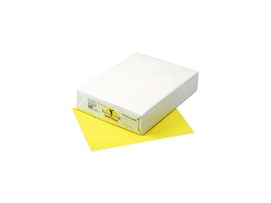 102055 - Pacon Kaleidoscope Multipurpose Colored Paper 8-1/2 x 11 Lemon