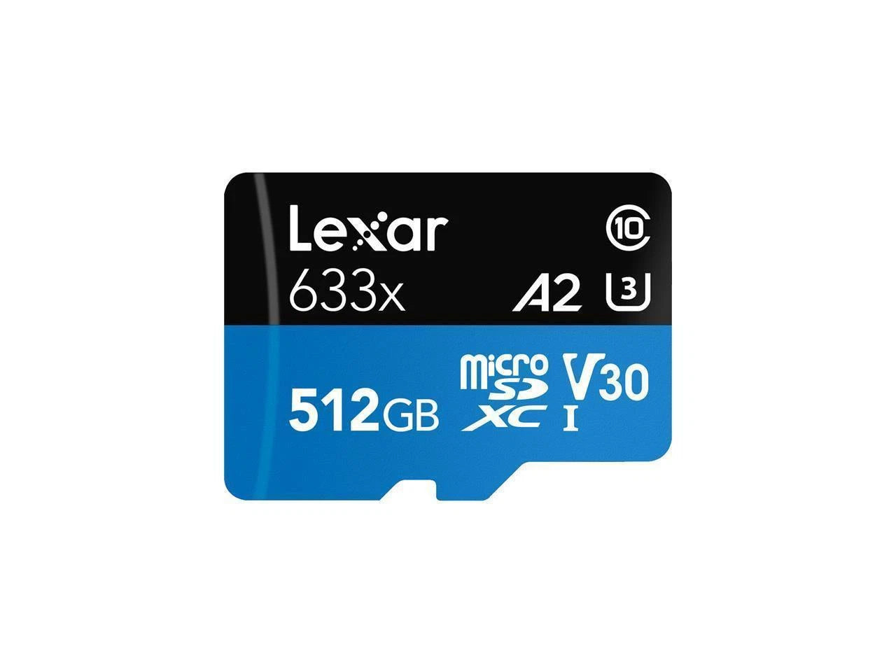 LSDMI512BBNL633A - Lexar High-Performance 633x 512GB microSDXC Flash Card