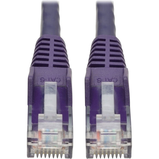 N201-002-PU - Tripp Lite Cat6 Gigabit Snagless Molded UTP Patch Cable Purple