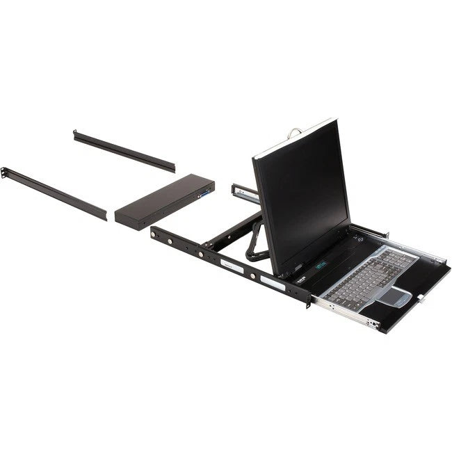 KVT419A8UVR2 - Black Box ServTray Complete 19" 8-Port KVM Switching Module USB PS/2 8 Computer