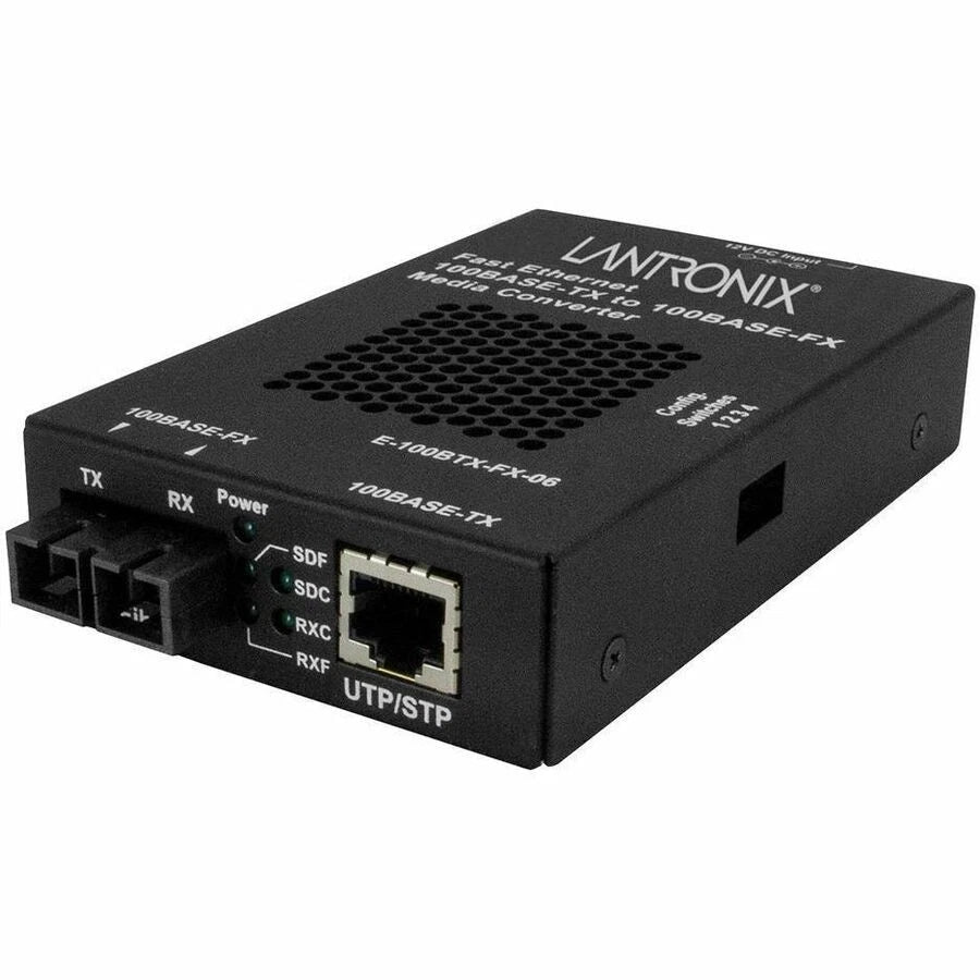 E-100BTX-FX-06 - Transition Networks Lantronix Transceiver/Media Converter
