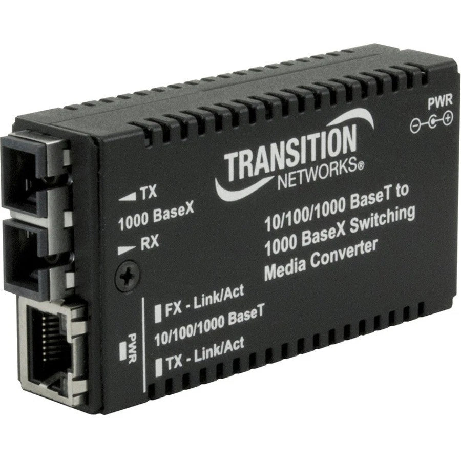 M-GE-PSW-SX-01-LC--NA - Transition Networks Mini Gigabit Ethernet Media Converter