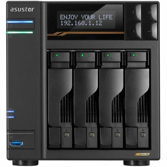 AS6804T - Asustor Lockerstor 4 Gen3 4 Bay Diskless Network Attached Storage