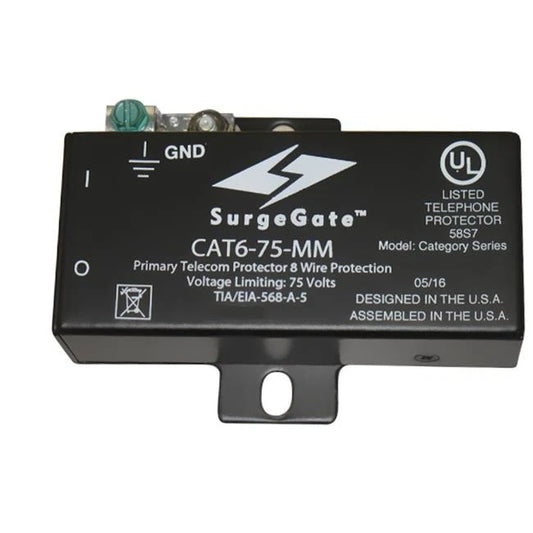 CAT6-75-MM - ITW Linx SurgeGate Modular Ethernet Surge Protector