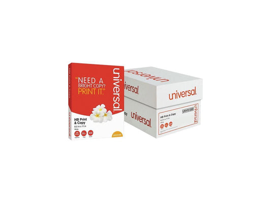 UNV91200 - Universal Copy Paper 96 Brightness 8.5" x 11" White /Ream