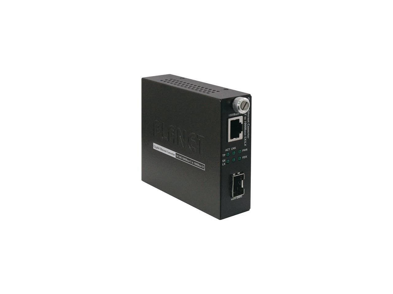 GST-805A - Planet 10/100/1000Base-T to 1000Base-LX/SX mini-GBIC SFP Smart Media
